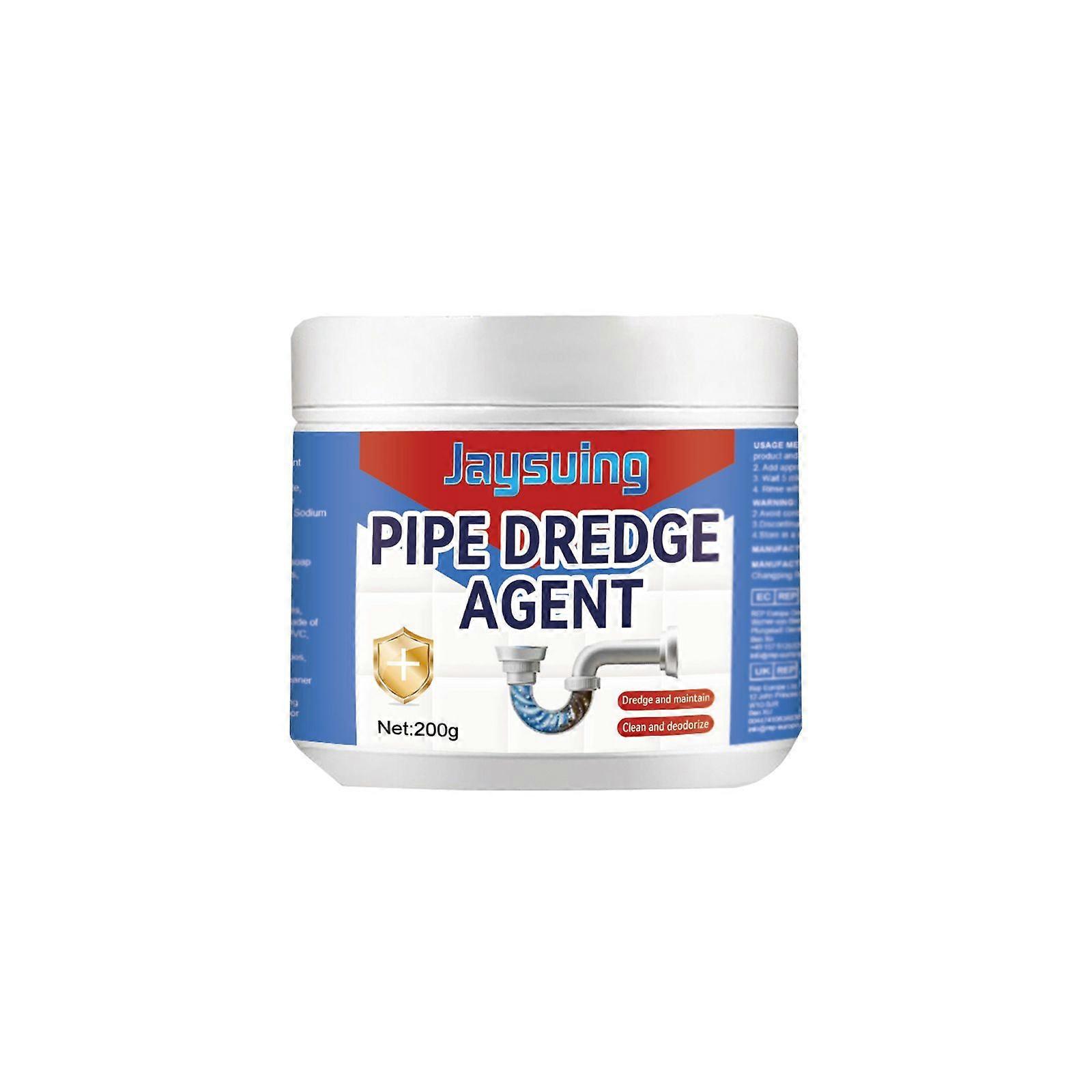 Pipe Dredge Agent - Unclog and Clean Kitchen and Bathroom Drains, Remove Stains and Odors