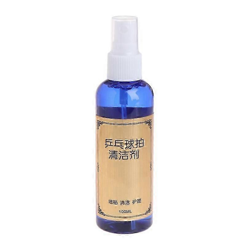 unbrand 100ml Cleaning Agent Cleaner For Table Tennis Pingpong Rubber Racket Bats