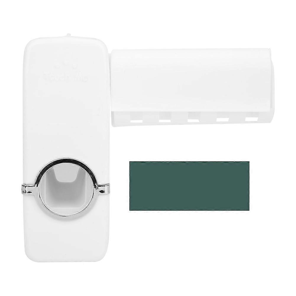 Automatic Toothpaste Dispenser Wall-Mounted Toothbrush Holder Toothpaste Squeezers Accessory