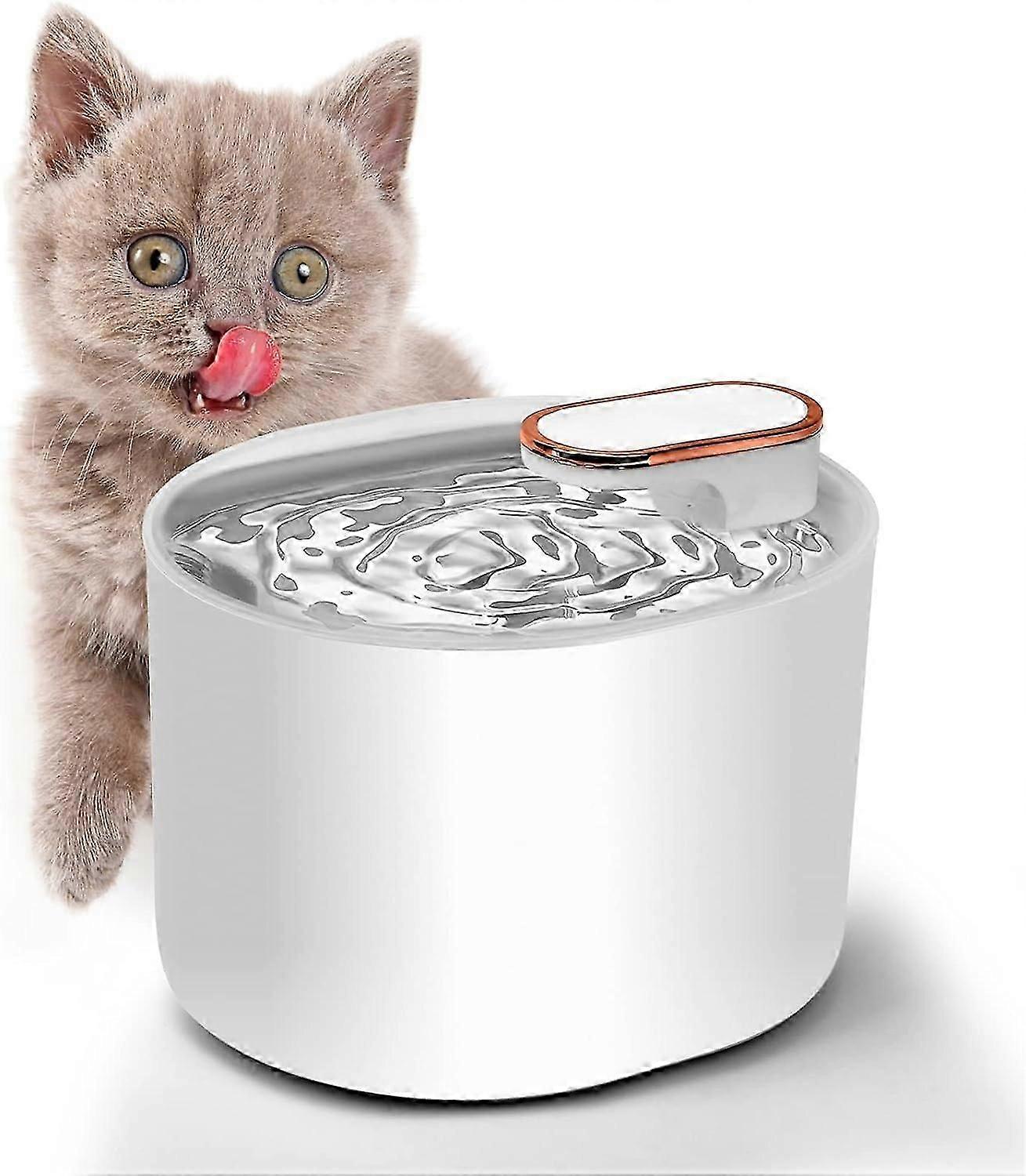 Cat Water Fountain, GRUTTI Automatic Pet Water Fountain for Drinking,105oz/3L Dog
