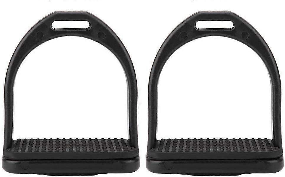 Stirrups, 1 pair Black High strength durable high quality children's bicycle plastic straps can be used on all types and models of bicycles (small siz