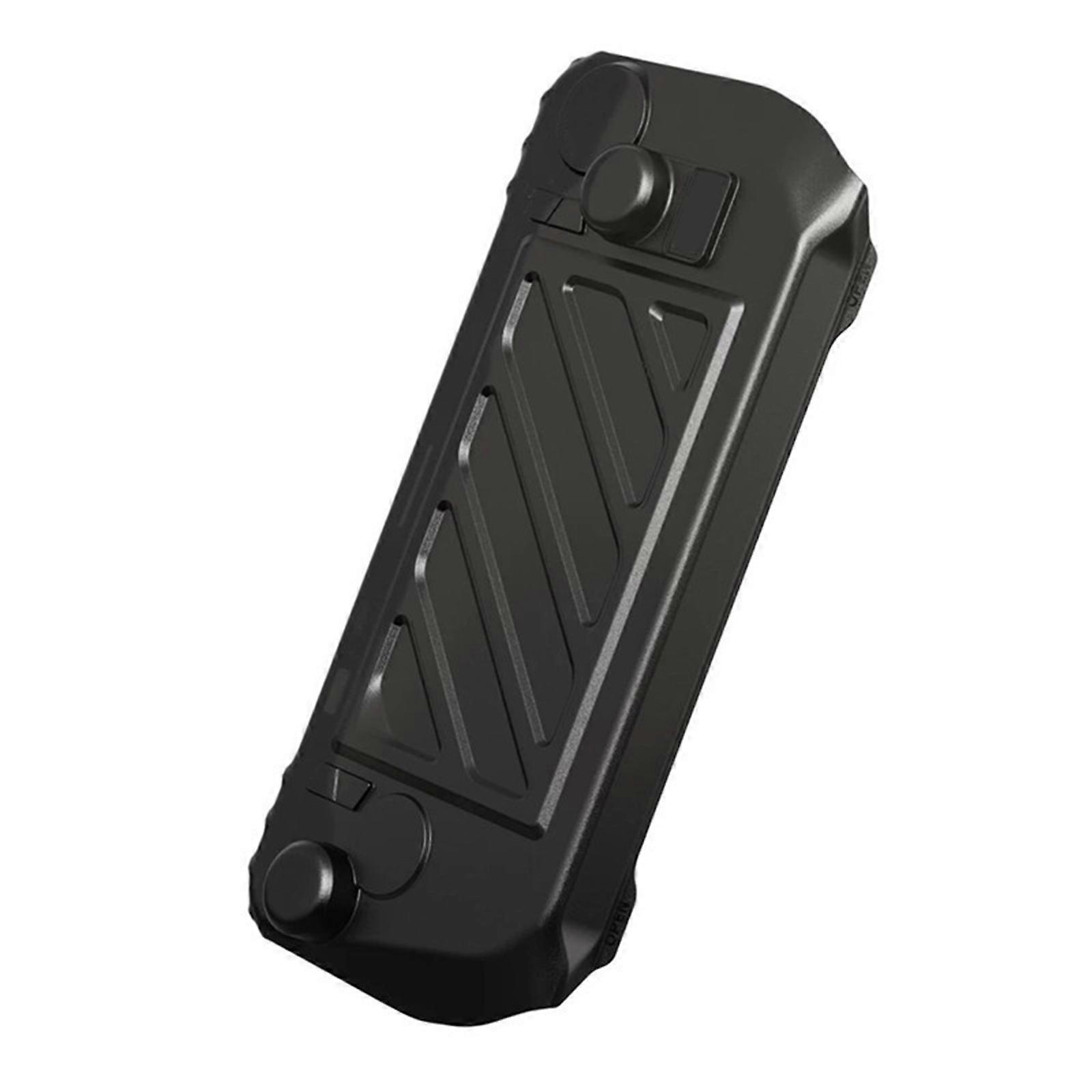 Stand Bracket Protective Shell Upper Case Shockproof Protections Sleeve Front Top Cover for Game Console  Black