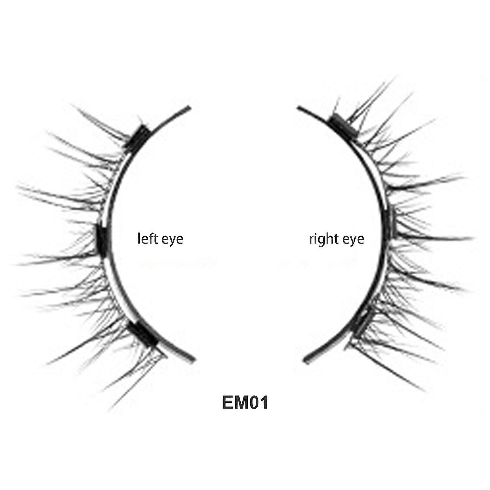 Reusable Magnetic False Eyelashes for Women and Girls No Liner Required Natural Looking Easy to Application