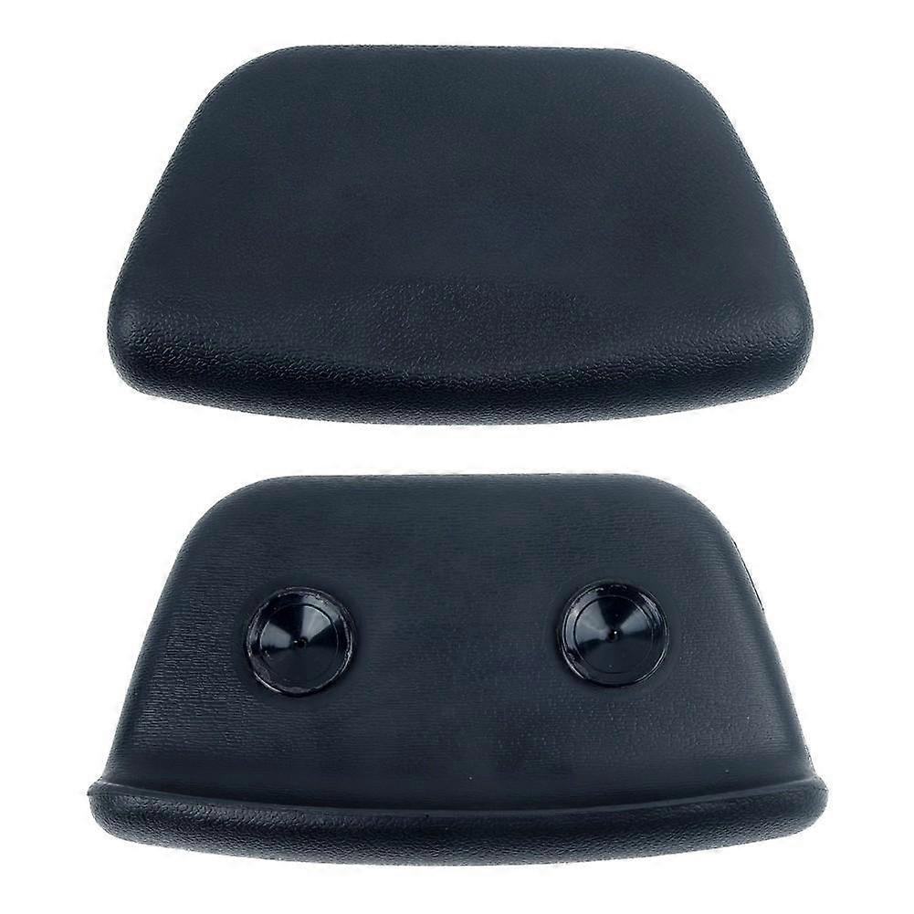 265*150*60mm Bathtub Pillow Comfortable Support Anti-slip Polyurethane Black