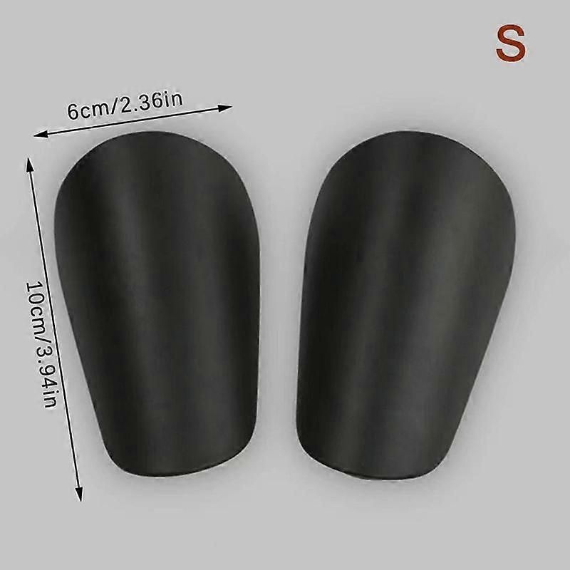 1Pair Mini Football Shin Pad Wear-Resistant Shock Absorbing Leg Protector Lightweight Portable Soccer Training Shank Board