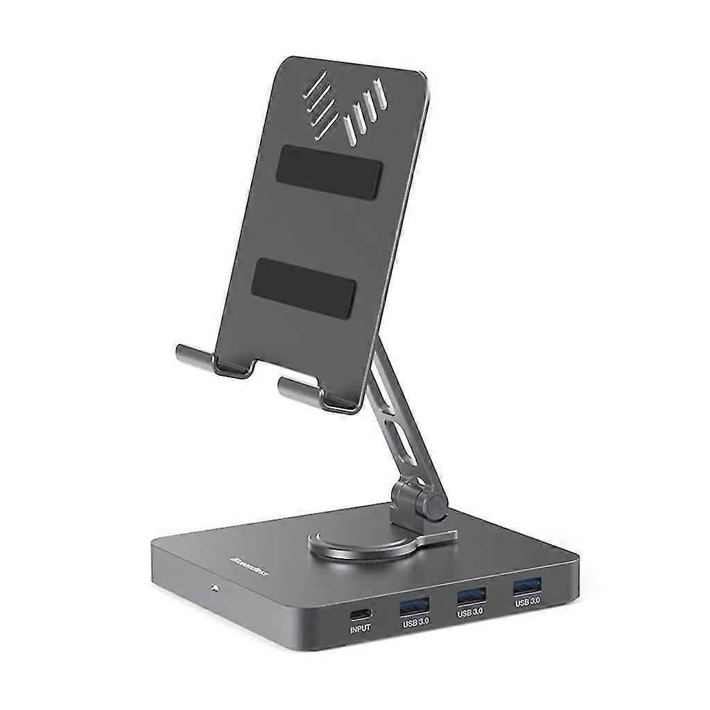 Type-c Docking Station Hdmi-compatible Converter Multi-function Rotary-holder