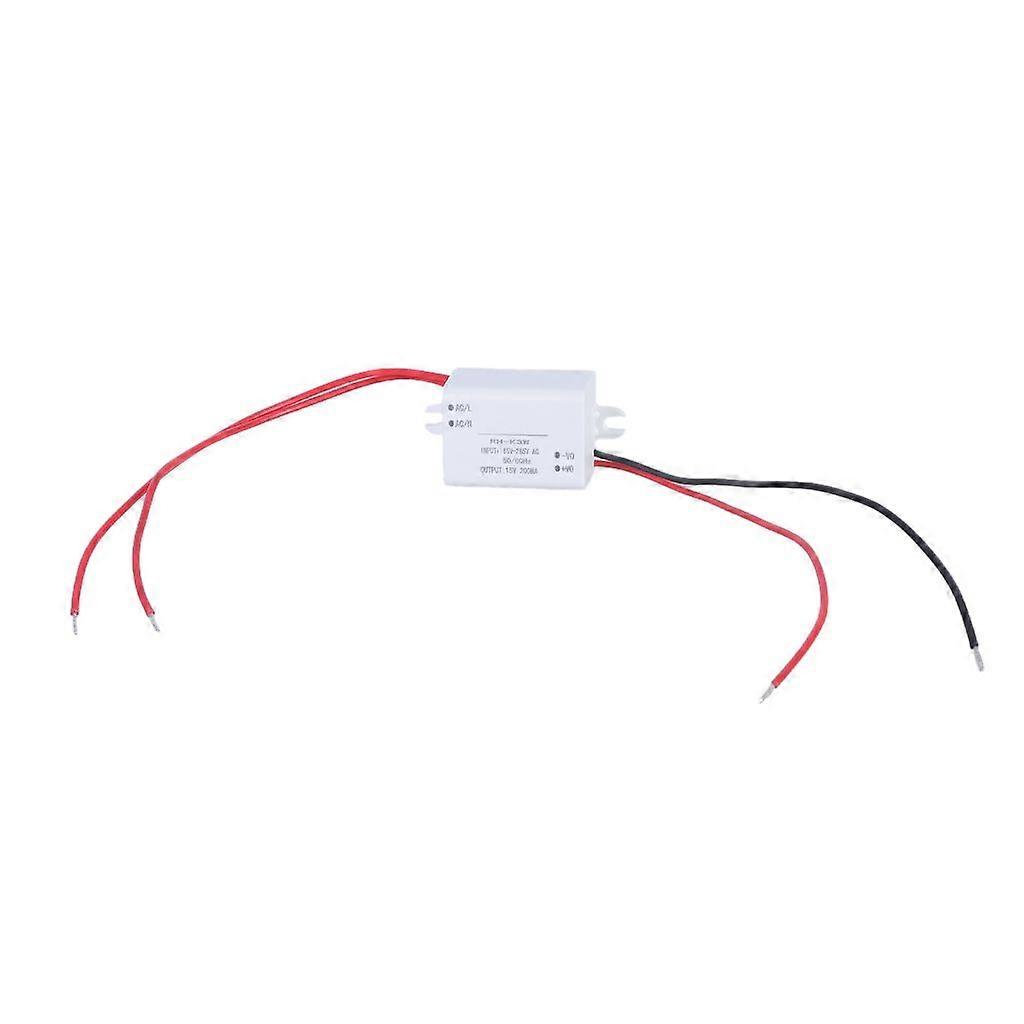 White Power Adapter AC85V~265V to DC15V 200mA Voltage Step Down Module Board