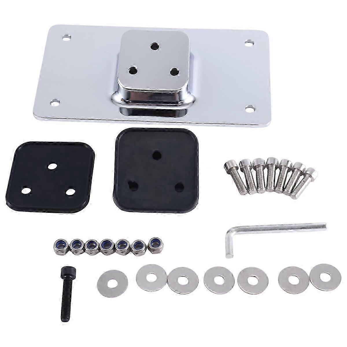 Motorcycle License Plate Frame License Plate Bracket Plate Frame Bracket for As shown