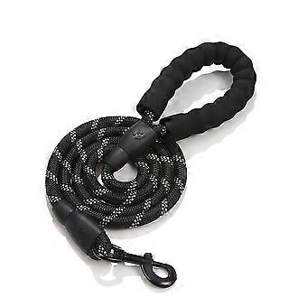 Pet Dog Leash - With Highly Reflective Lines, 360 Degree Tangle FreeComfortable Padded Handle For Small, MediumLarge Dogs