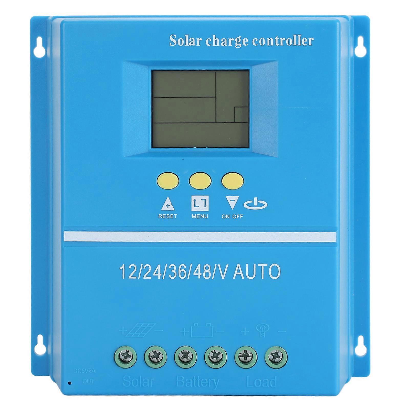 12V 24V 36V 48V Auto MPPT Laderegler Panel Batterie Intelligenter Regler mit LCD-Display für Solar-Photovoltaik-System