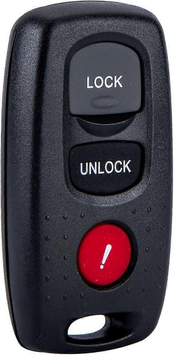 3 Buttons Car Key Fob Keyless Entry Remote Replacement for 2007 2008 2009 Mazda 3 FCC ID:K