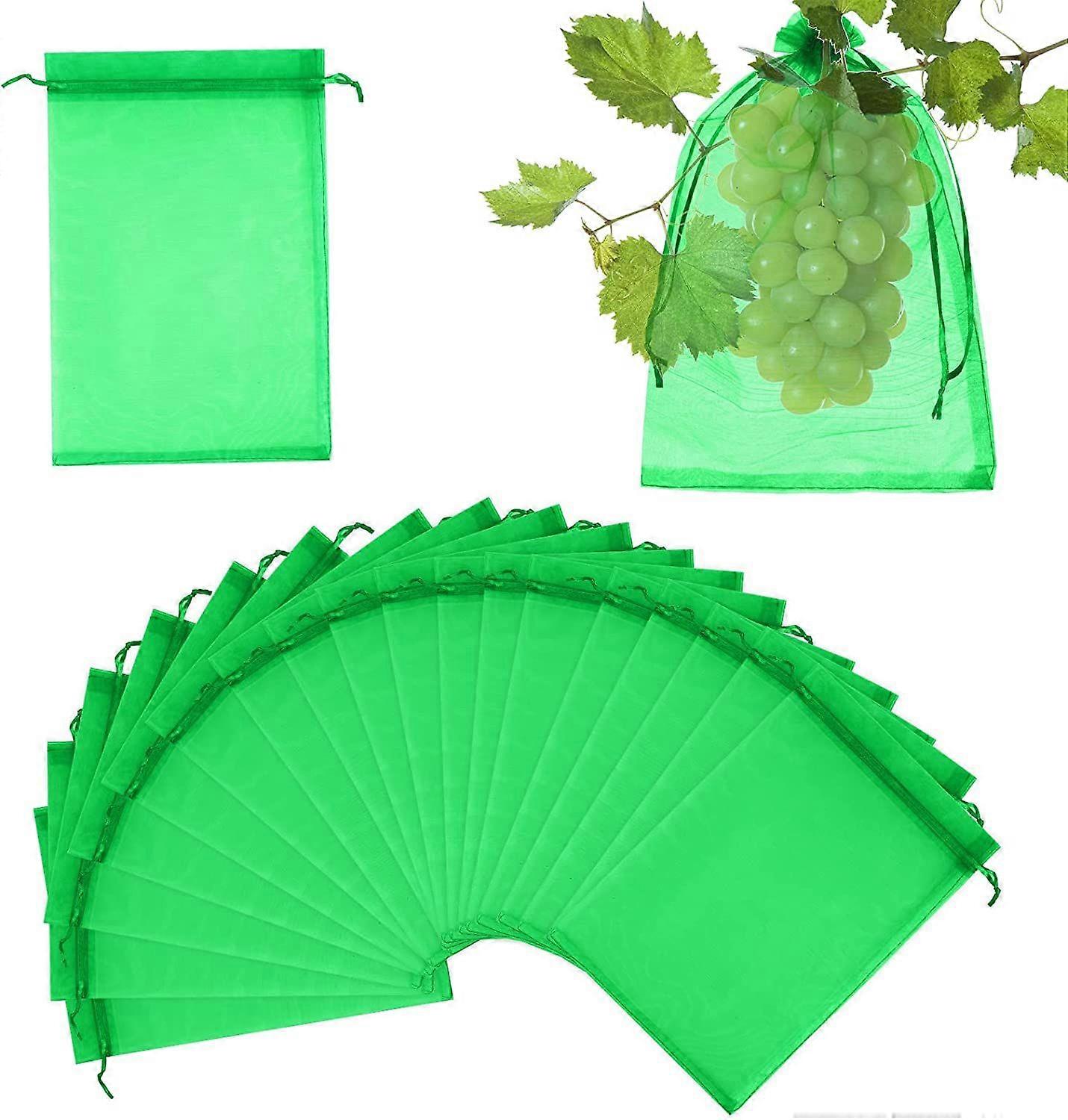 Garden Netting Mesh, Gift Organza Bags With Drawstring, Reusable Fruit Netting Bags For Outdoor Gardening, Breathable And Durable, Ideal For