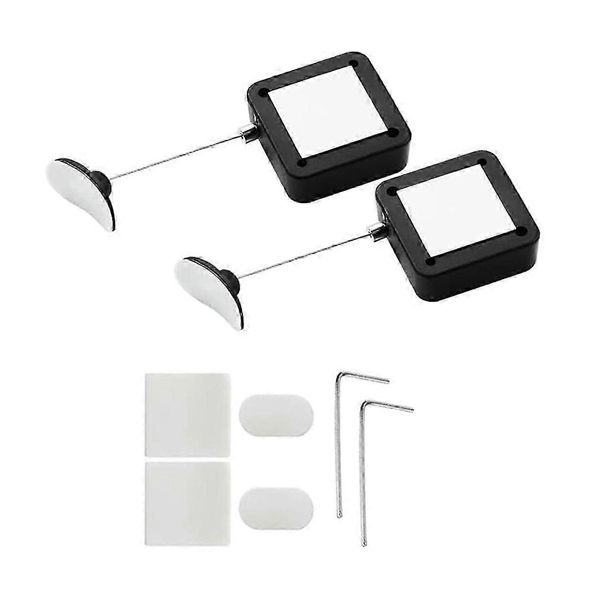 Retractable Remote Control Tethers, Remote Cable Lock , 6.6Ft /2M Remote Control Security Lock for