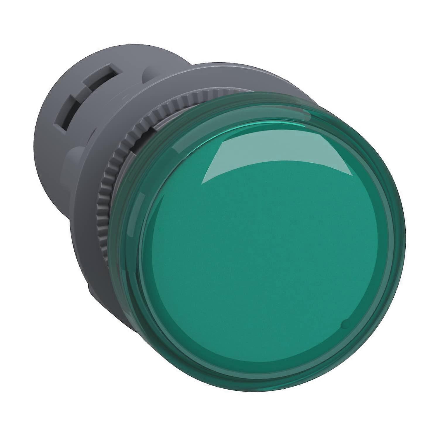 XA2EVM3LC Green Indicator Light 220-230V AC Round LED BA9s Base Installation Diameter 22.5 mm New In Original Packaging