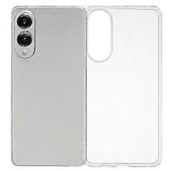 Pour Samsung Galaxy S25 Edge Case Transparent TPU Téléphone Couverture Arrière Protection Airbag