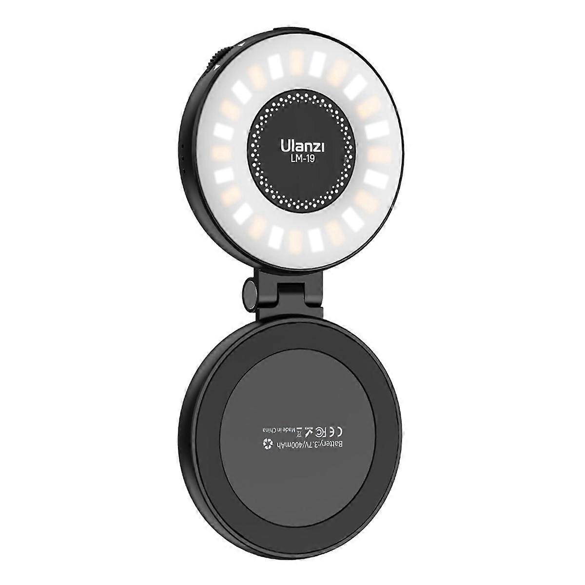 LM19 Bi-Color Light Phone Stand Svart