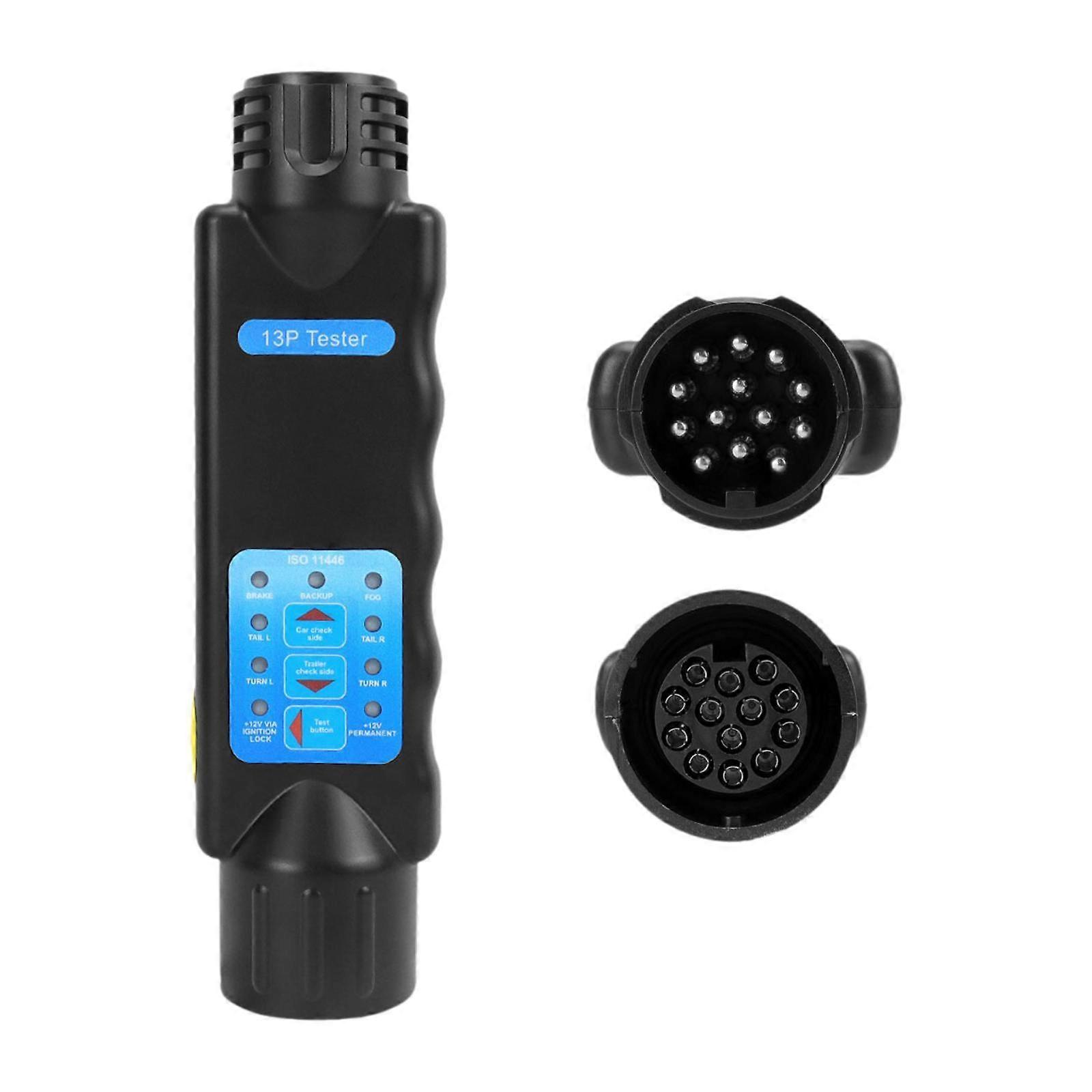 12V Trailer Socket Tester Wiring Circuit Light Test for Automobile RV