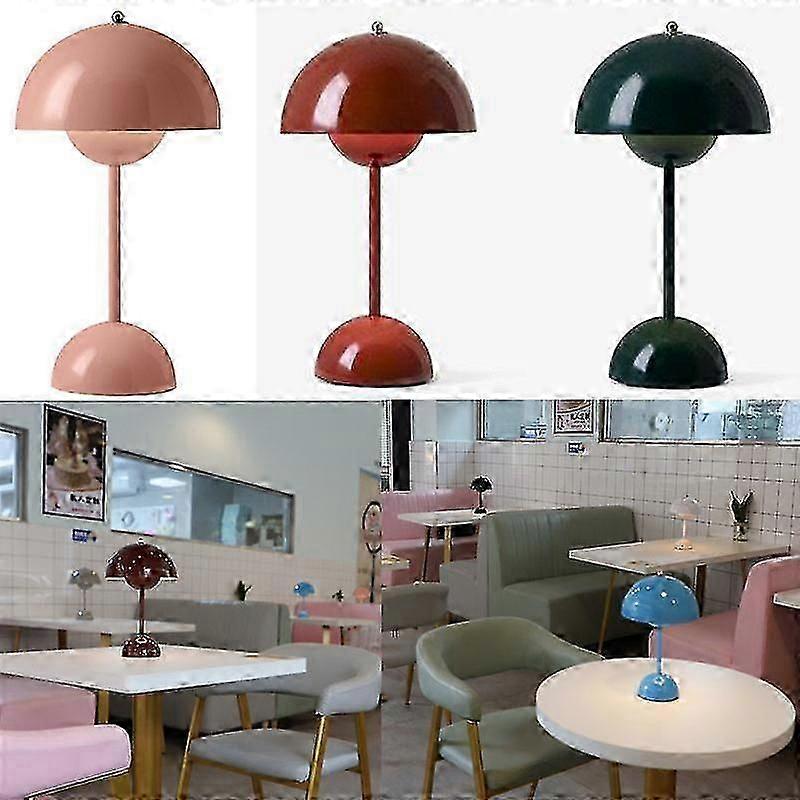 Nordic Danish Flower Table Lamp Modern Minimalist Night Light Lamp with Soft Ambient Lighting