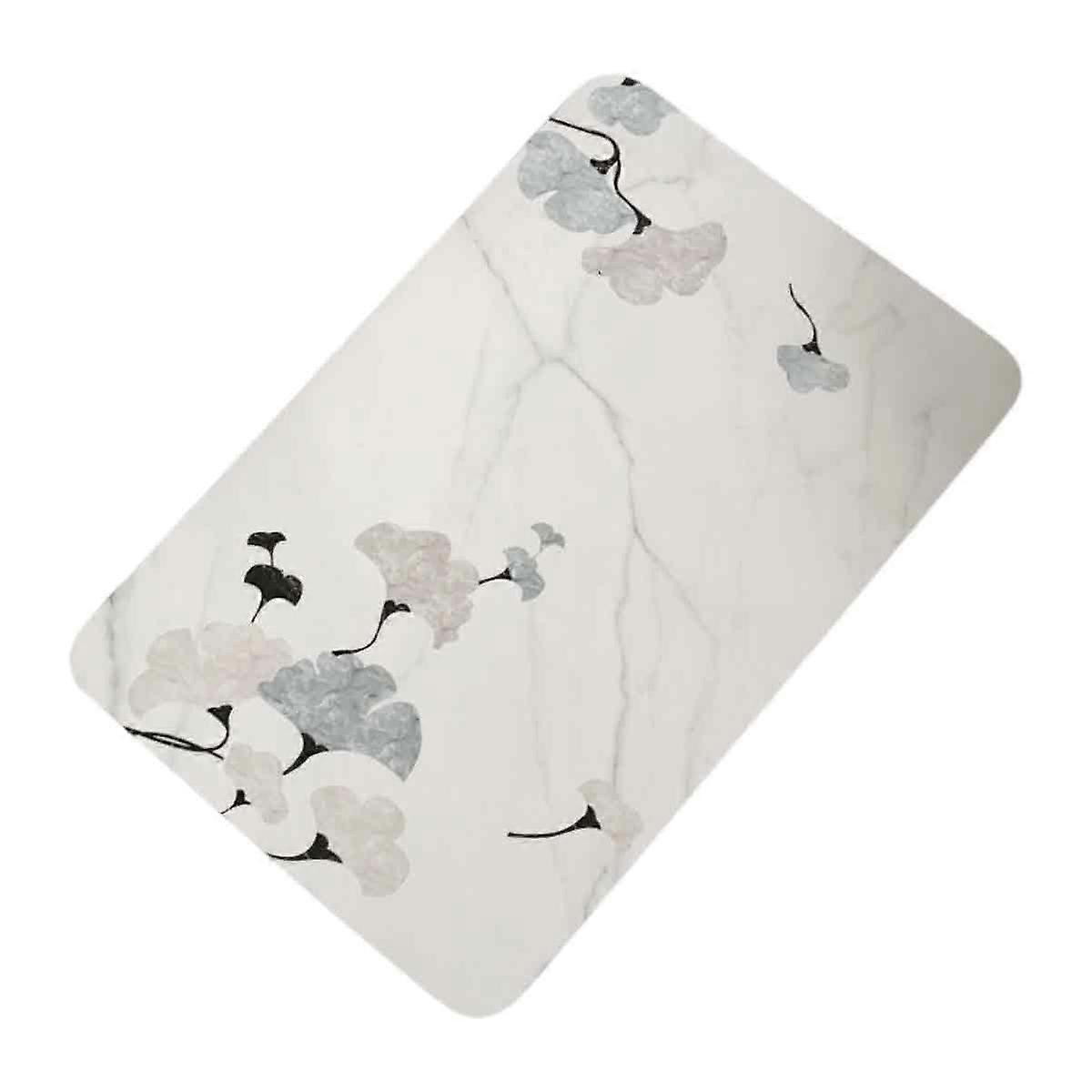 Non-Slip Absorbent Diatomite Bath Mat
