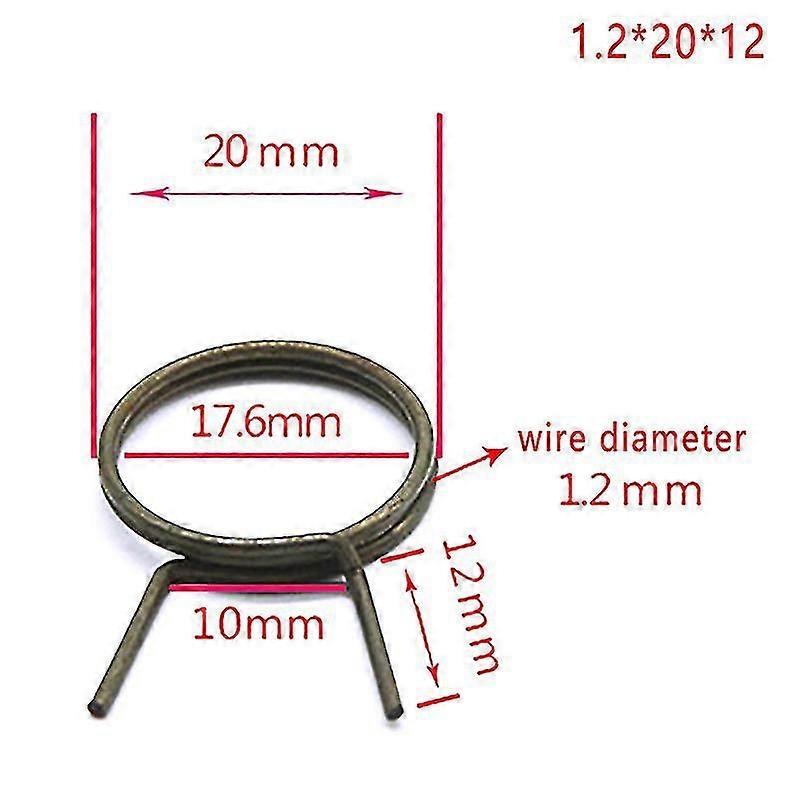 3pcs Door Handle & Lever Knob Latch Repair Springs, Coil Torsion Spring Replacement Set
