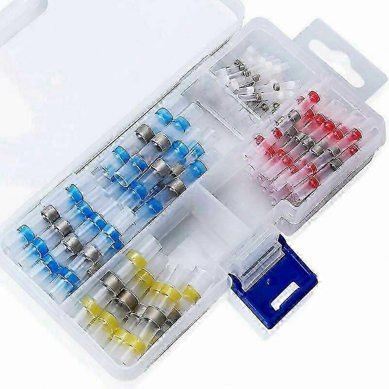 Wire Solder Joint Connector, Waterproof Marine and Automotive Heat Shrink Butt Connector Seals, Insulated Copper Electrical Connectors