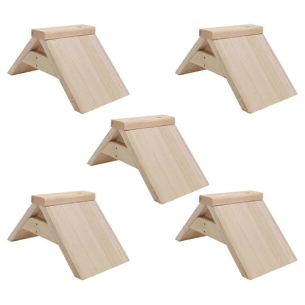 5pcs Durable Bird Perch Stand for Pigeons, Parrots & Small Birds – Safe, Comfortable Playground Accessory for Chewing & Playing