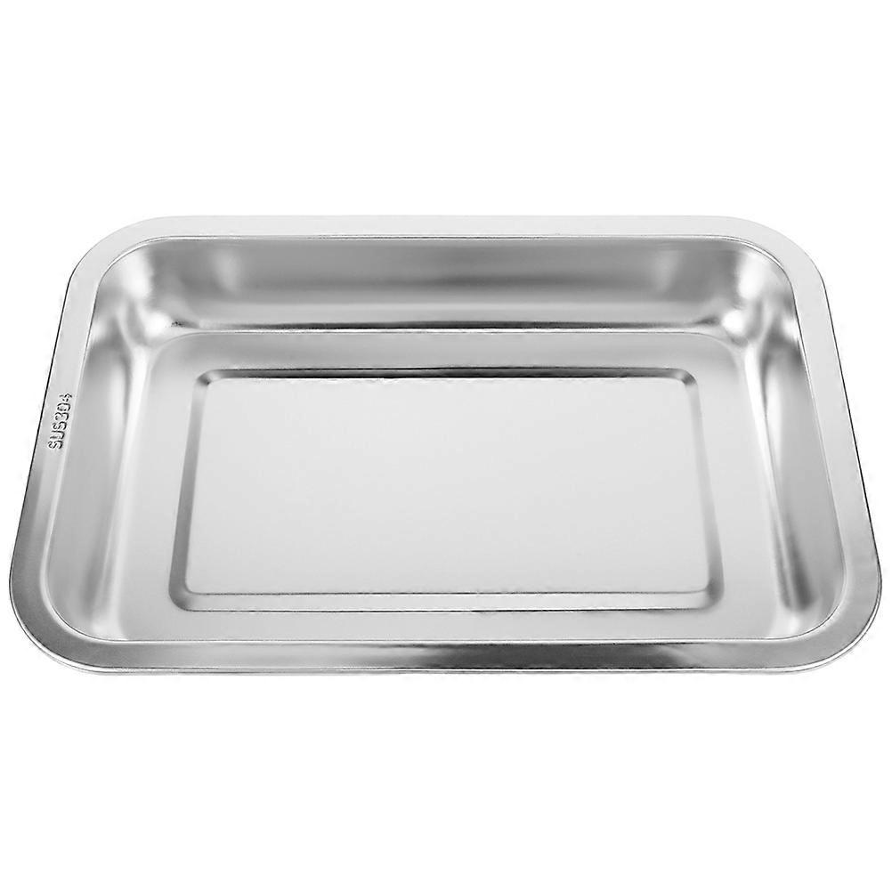 Stainless Steel Open Style Cat Litter Box – Durable, Easy to Clean for Home & Pet Shops