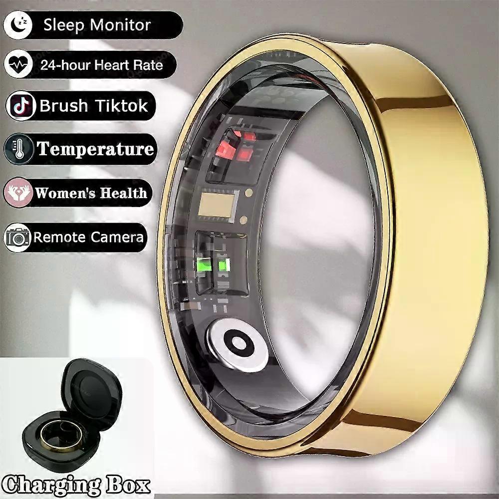 con 2025 New For Samsung Men Women Smart Ring Temperature Detection Health Monitoring Pressure Measurement Gesture Control Smartring