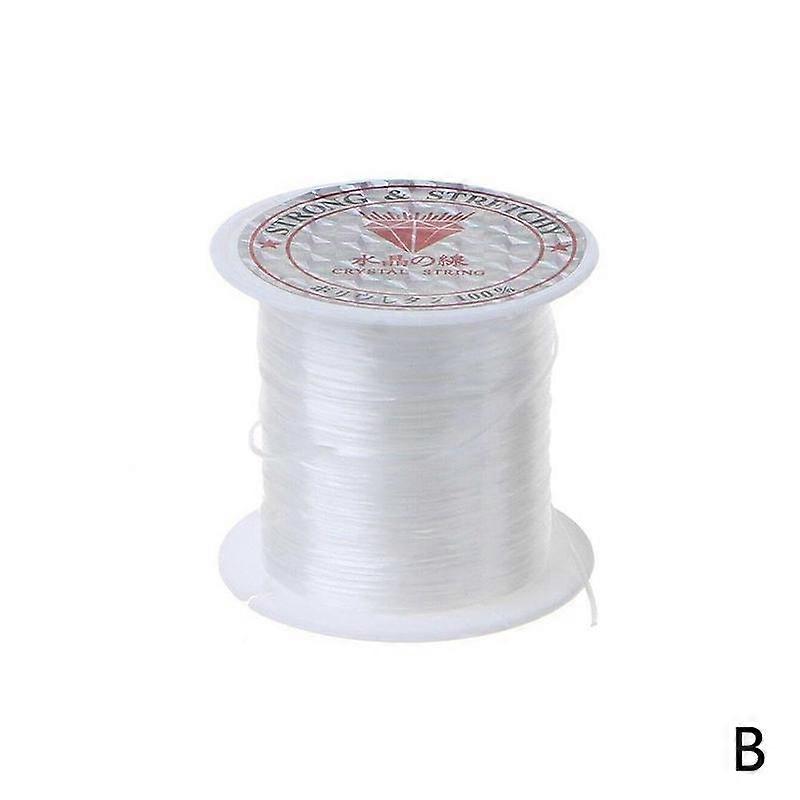 Fil élastique pour perles - pour la création de bijoux, extensible, 10 mètres