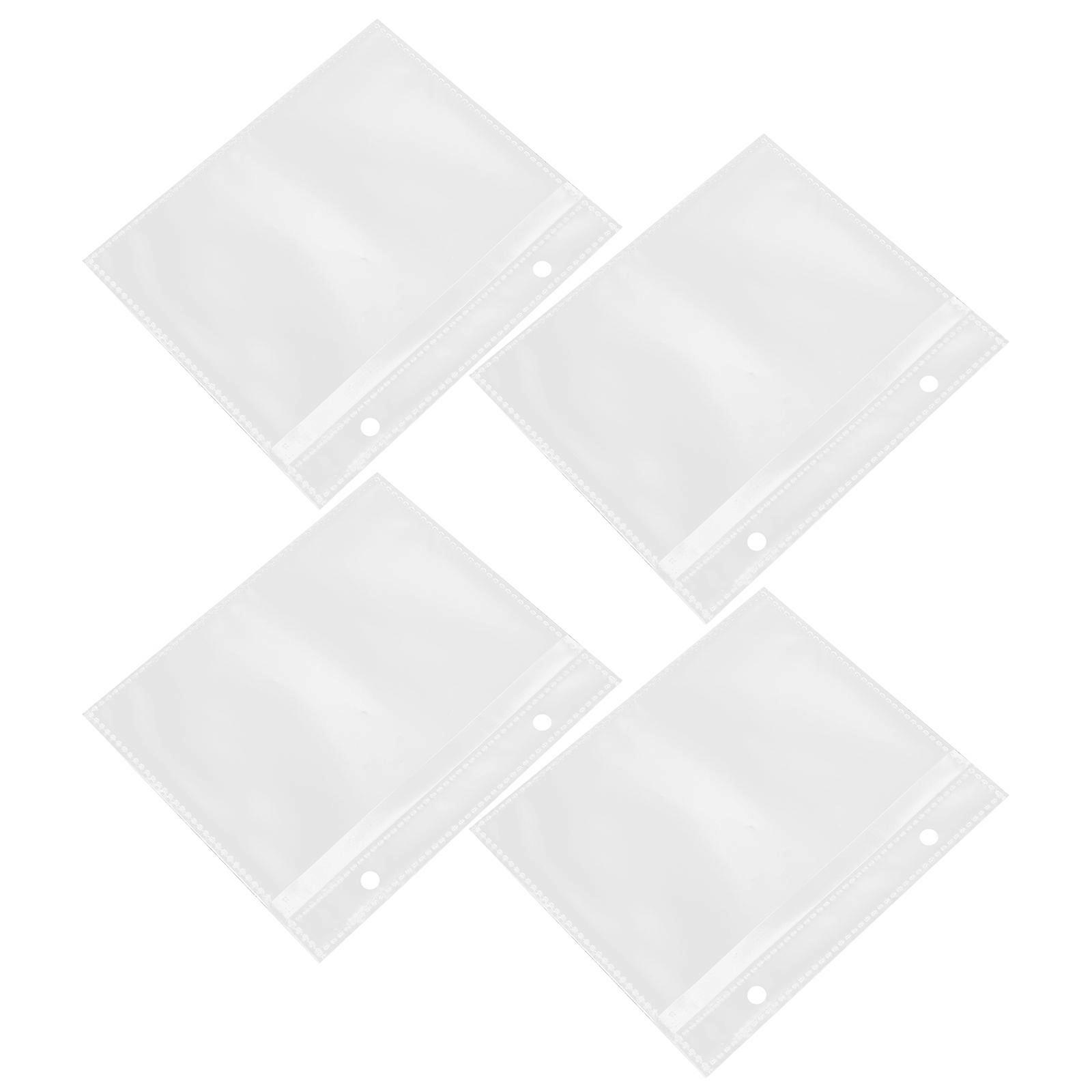 Practical Clear Page Protectors, Perfect for Photos and Recipe Card Organization