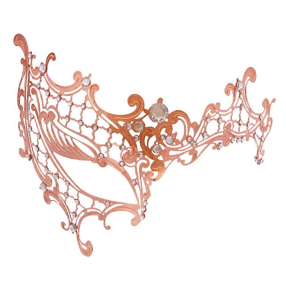 Half Face Masquerade Mask, Compact Size Ensuring Easy