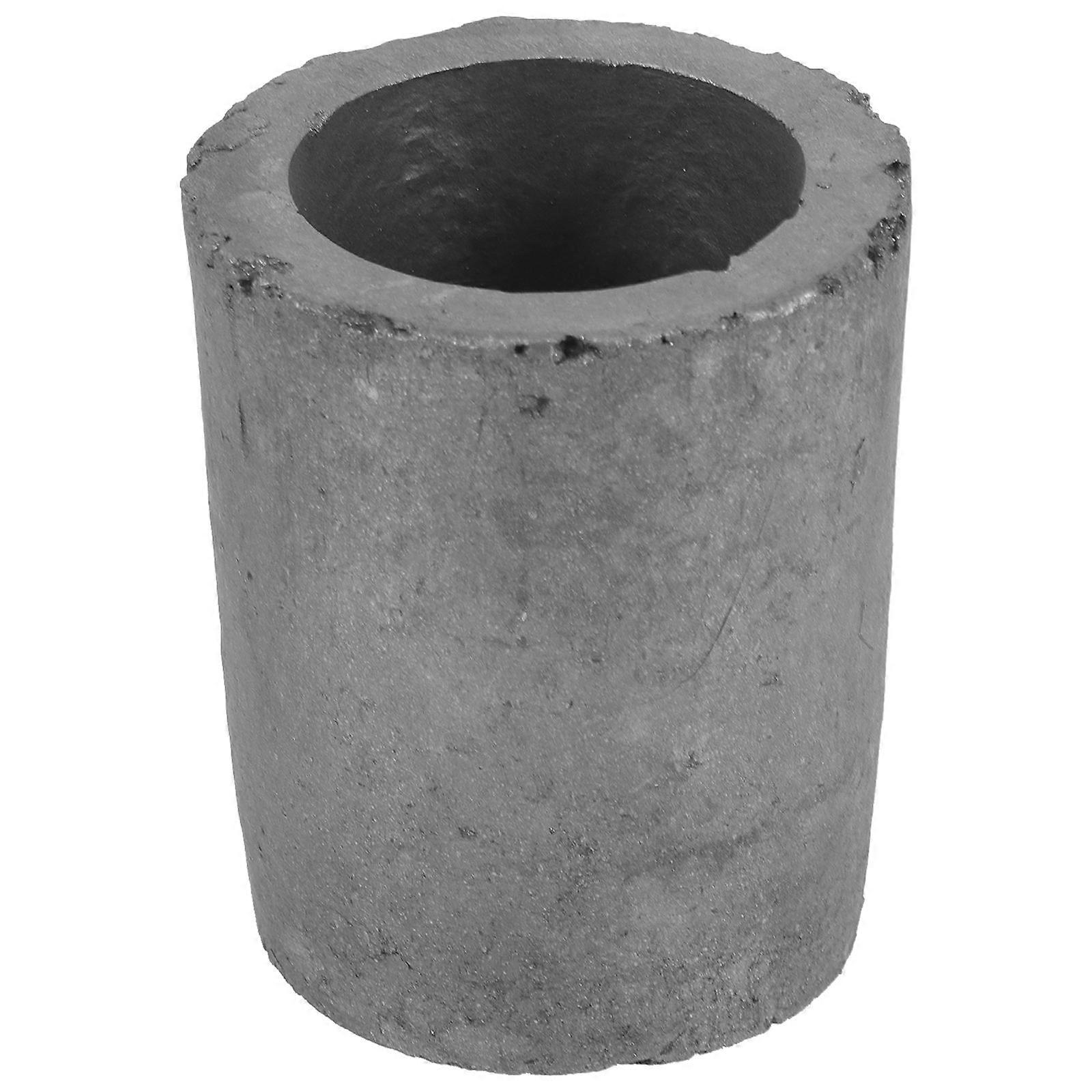Compact Graphite Crucible for High Temperature Metal Melting – Mini Furnace for Laboratory & Home Smelting Use