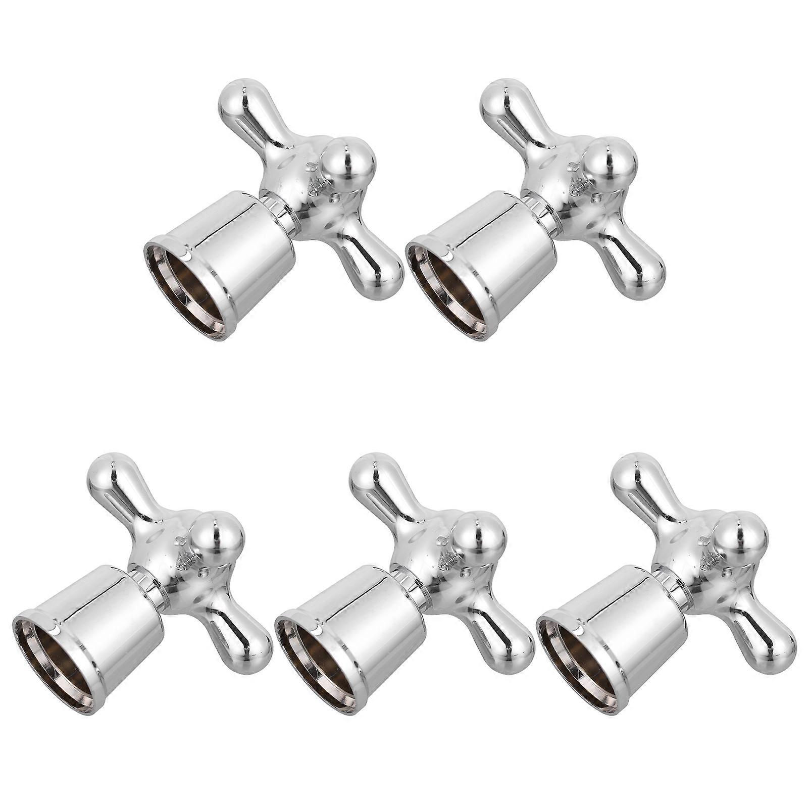Bathroom Sink Hot Cold Knobs,Faucet Handles Made from for Easy Use