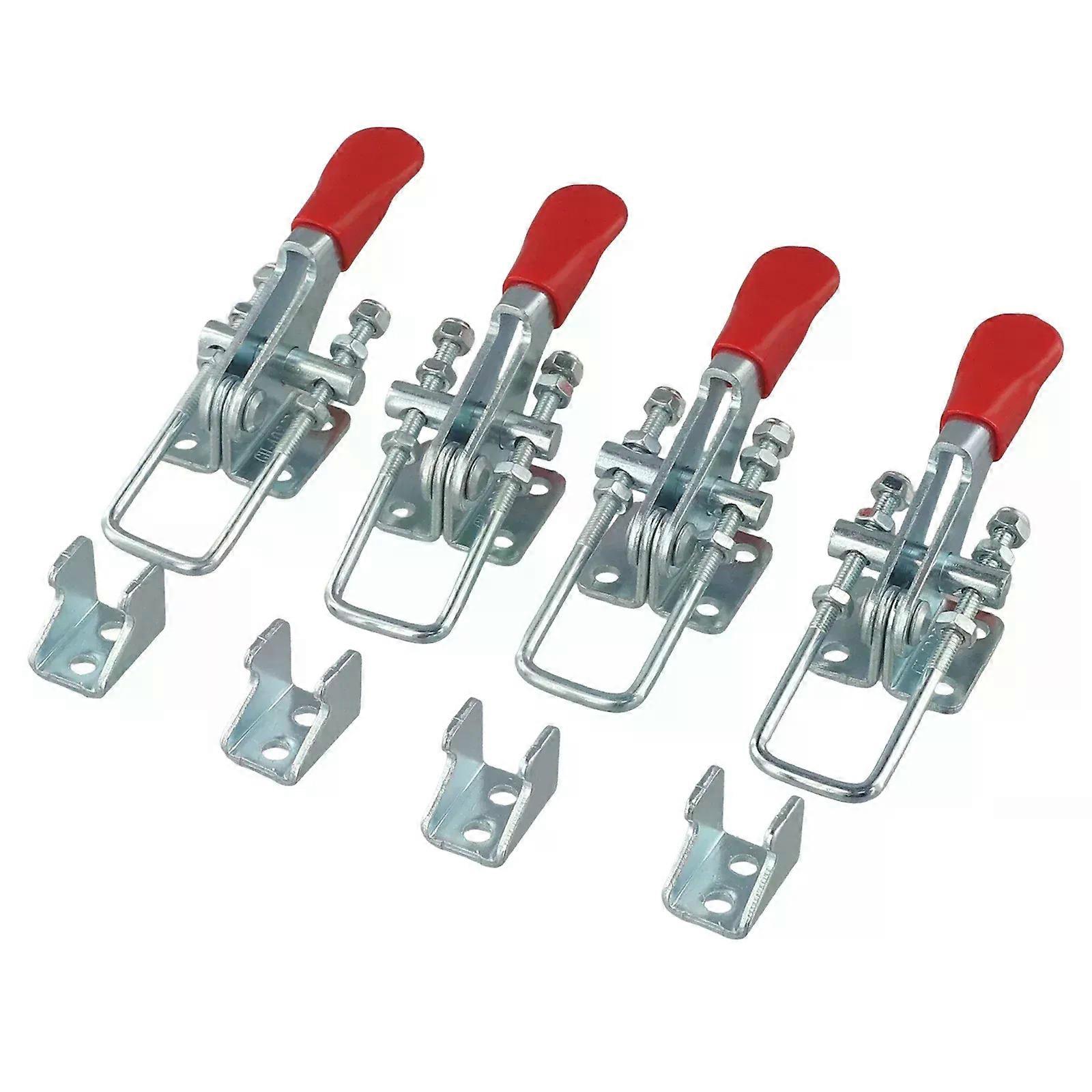 4PCS Toggle Clamp Load-bearing Hand Tool Latch Type Toggle Clamp GH-40323 Quick Clamp Toggle Clamp Quick Lock Woodwork Tools
