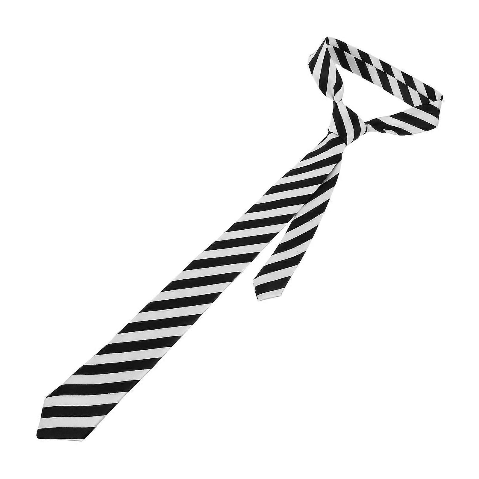 Professional Settings Business Striped Necktie Multi Color Polyester 1Pcs