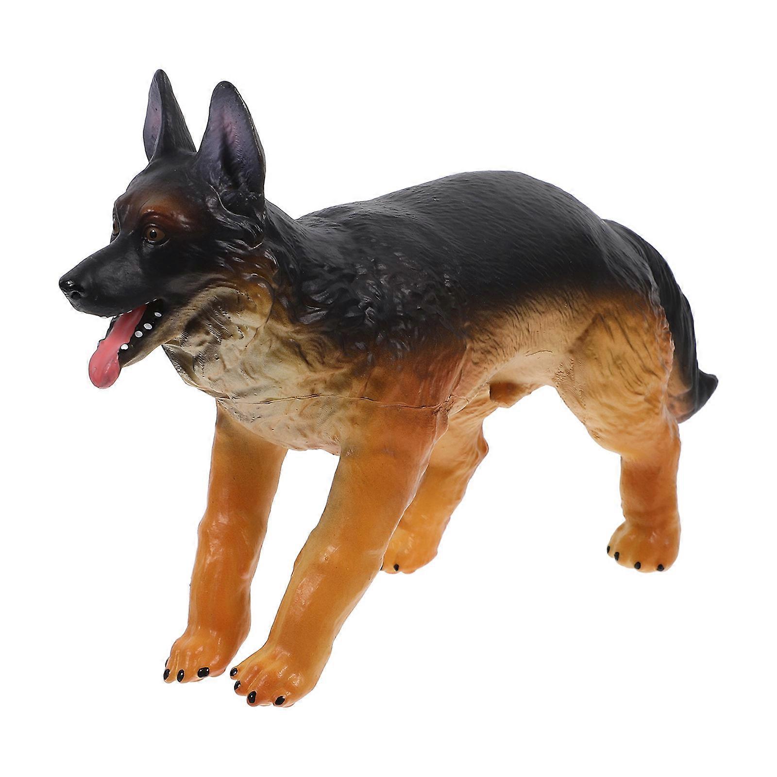 Small Dog Toys Simulation Puppy Adornment Realistic Design Home Decoration Polyethylene 1Pack