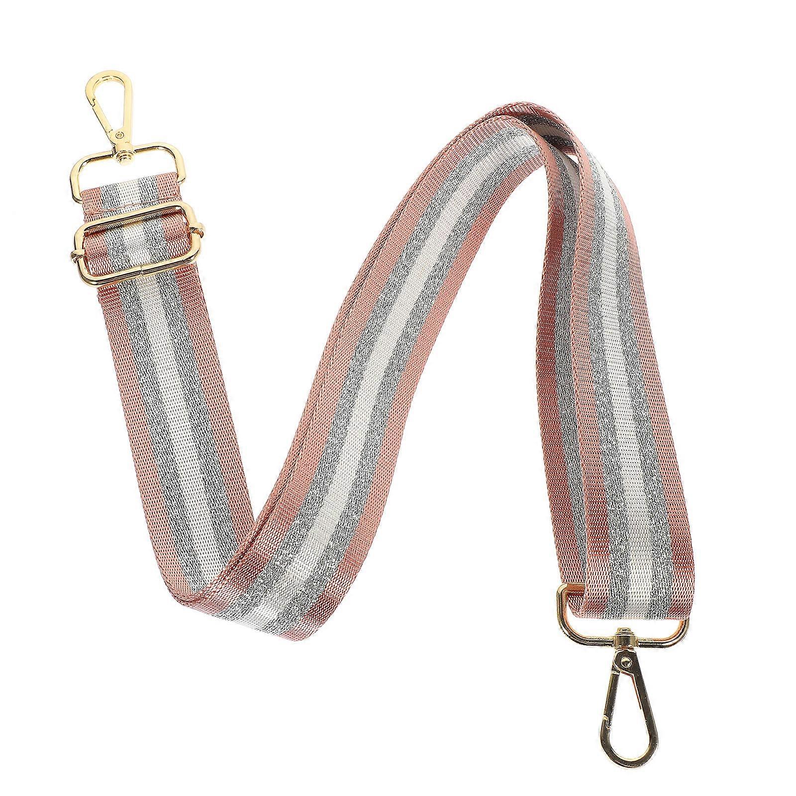 Handbag Chain Strap Pink 130cm X 3.80cm X 0.20cm Replaceable 1Set