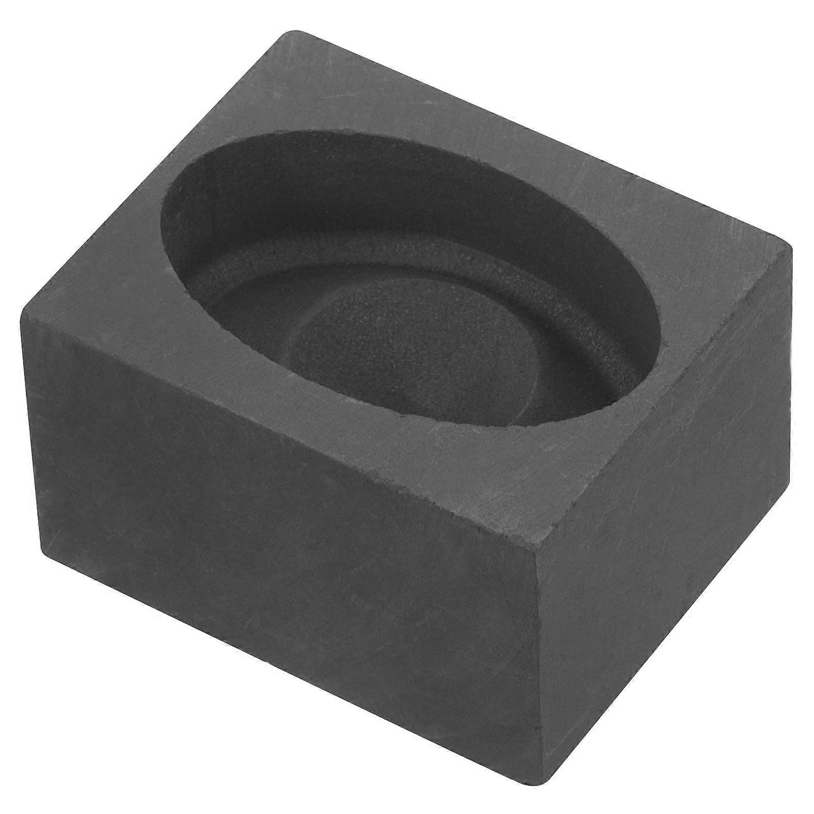 Graphite Melting Crucible Graphite Ingot Mold Ingot Shape Industrial Use Scientists 5.00X4.00X3.00CM 1Set