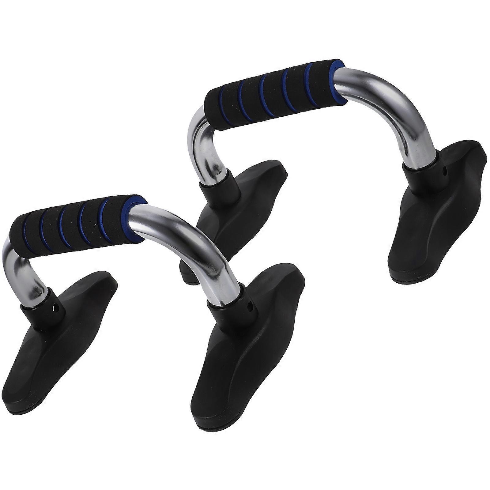 Stomach Exerciser Chrome-Plated Steel Pipe Push-Up Stand For Arm Muscle Enhancement 1Set