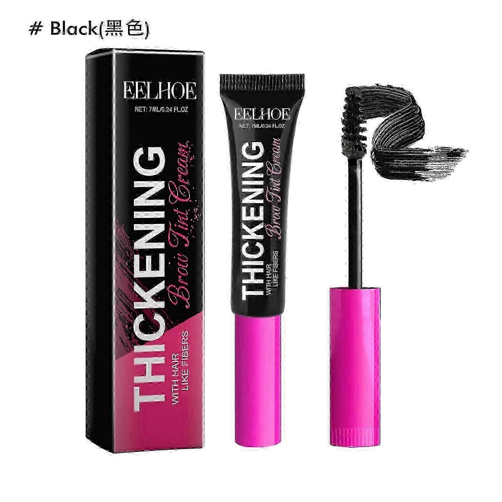 Eelhoe Fiber Brow Cream Series Natural Makeup Color Rendering Three-Dimensional Shaping Eyebrow Makeup Brow Cream