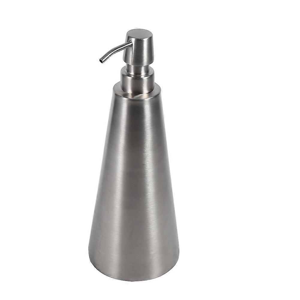800ml Large Capacity Stainless Steel Pump Soap Dispenser Countertop Bathroom Accessory
