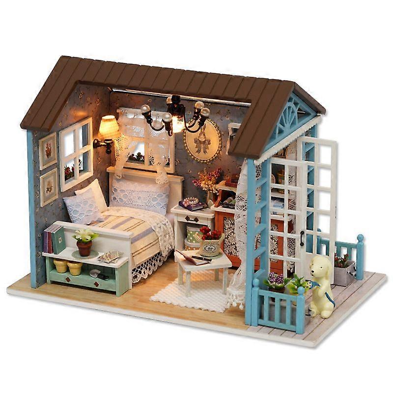 DIY hut handmade assembly model Senlan Time House