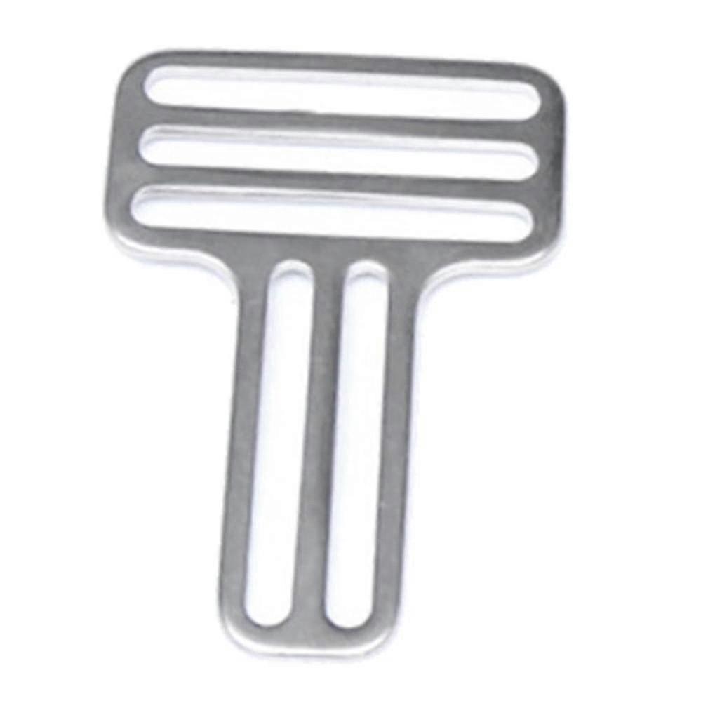 Stainless Steel Scuba Diving Sidemount Webbing Strap Keeper for 5cm Webbing Durable BCD Access