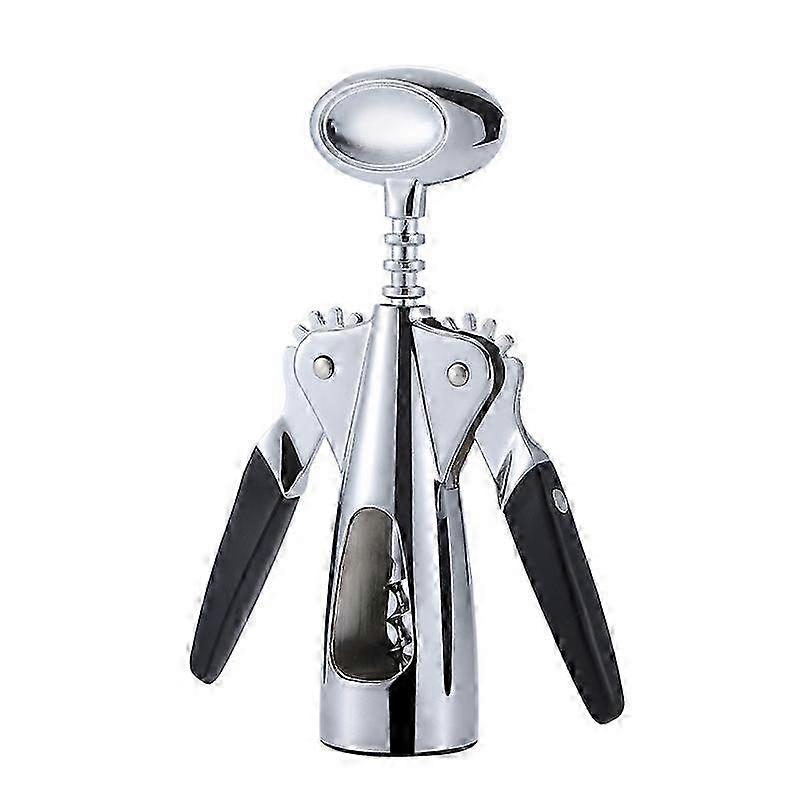 Winged Corkscrew with Removable Foil Cutter for Wine - Multipurpose Wine Opener