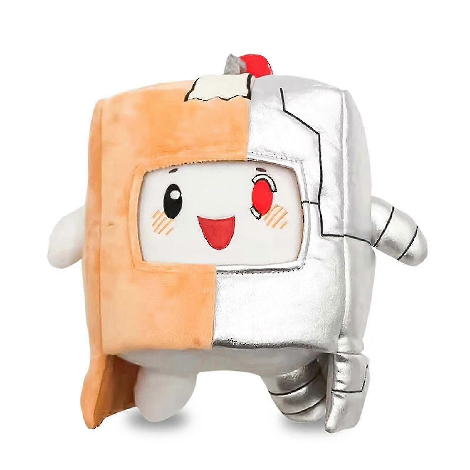 LankyBot Plüschroboter Lankybox Pappkarton Plüschtier Neu Ankunft