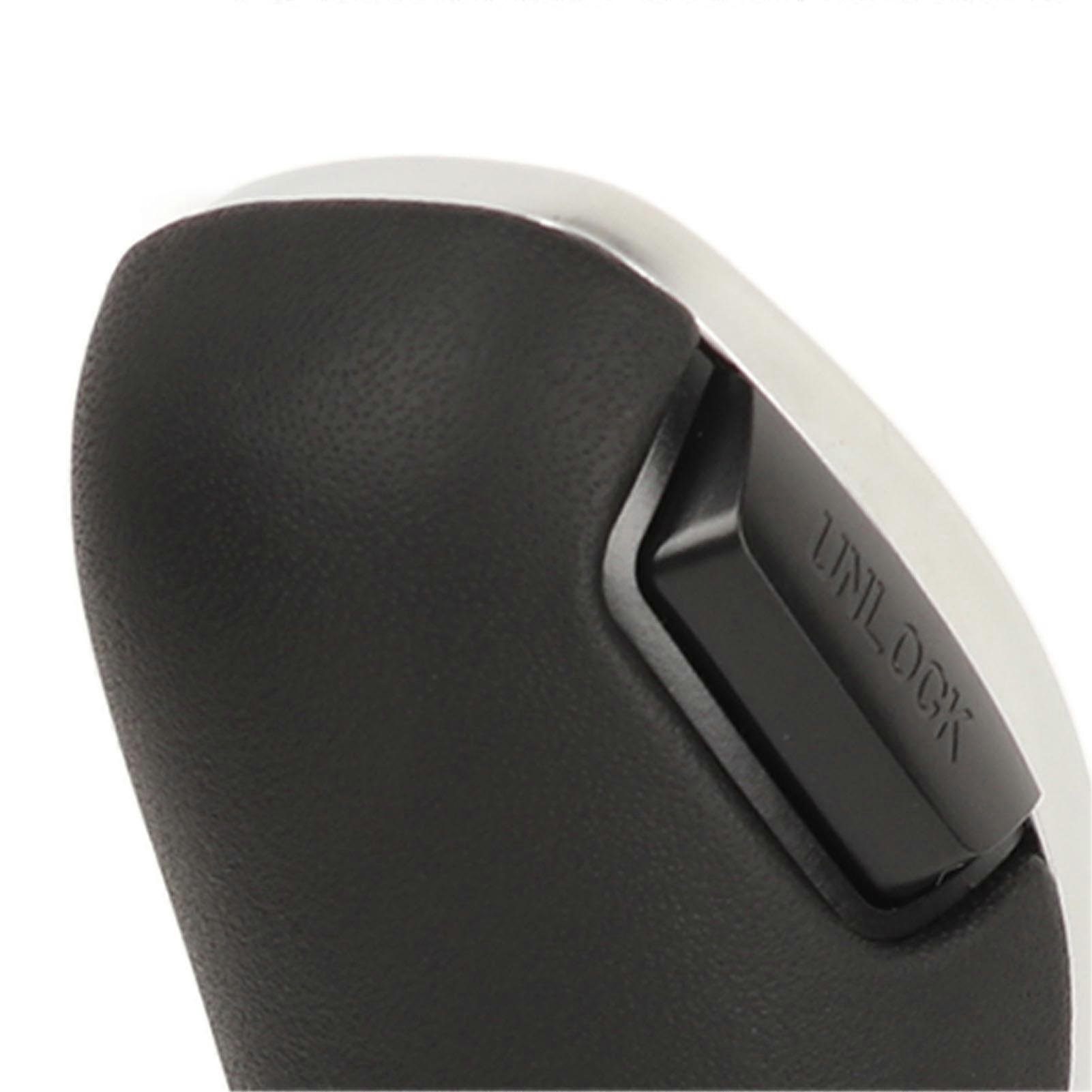 LED Gear Shift Knob Thumb Type Shifter Lever Head Retrofit Kit with One Click Start Button for X3 E83 2004 to 2010 Glossy Black