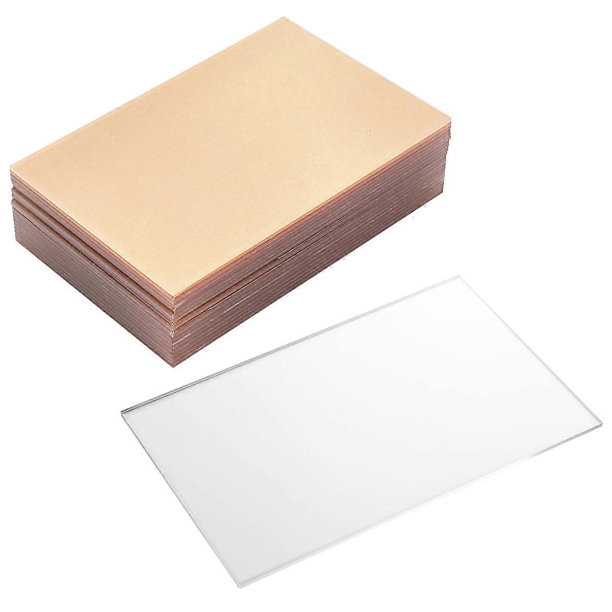 Clear Craft Plastic Sheets Multifunction Plastic Panels For Home Projects 20Pack