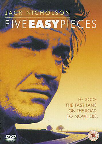 Five Easy Pieces DVD (2004) Jack Nicholson Rafelson (DIR) cert 15 - Region 2