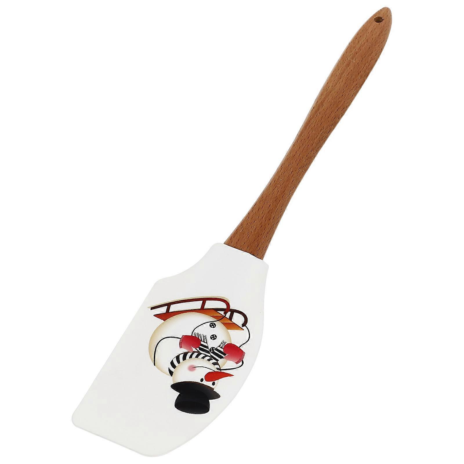 Baking Utensils Christmas Adorable Cream For Holiday Baking With Triangular Serrated Edge 1Pack