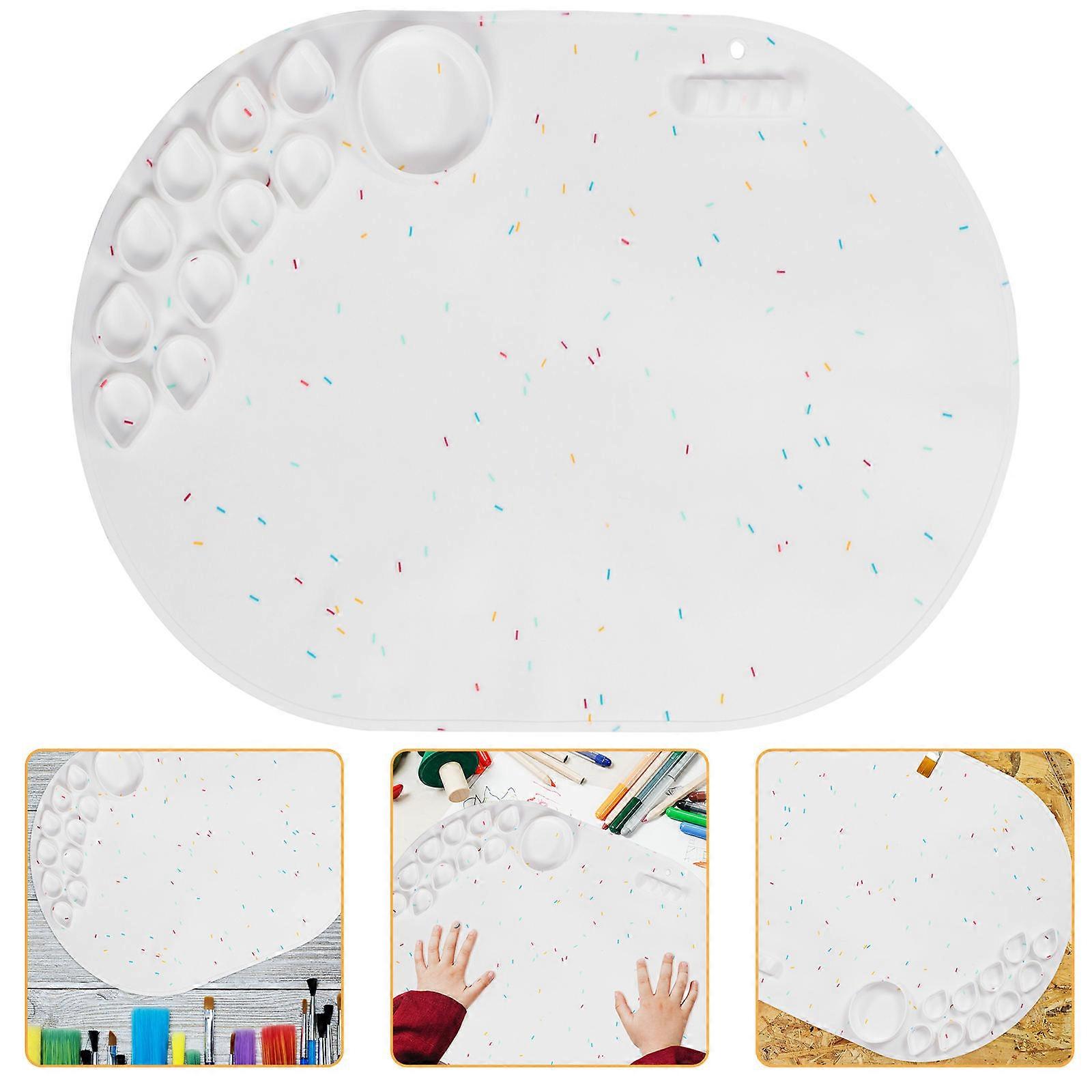 Craft Silicone Sheet Nonstick Multipurpose For Watercolor Resin Casting Mold 60.00X40.00X2.00CM 1Set